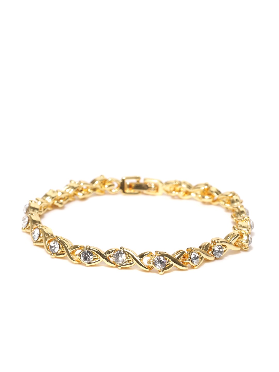 

Mahi Gold-Plated Contemporary Bracelet