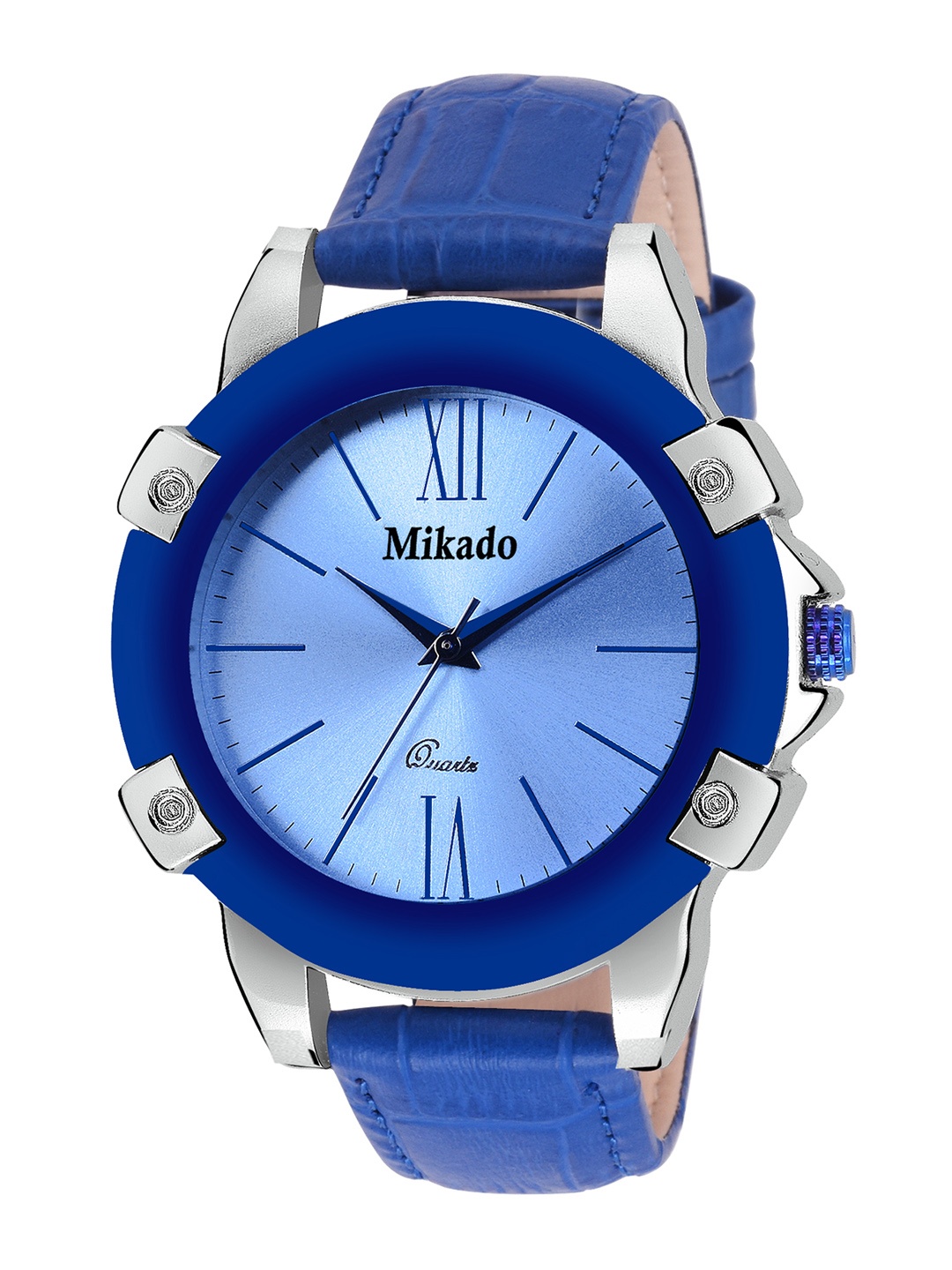 

Mikado Men Blue Analogue Watch