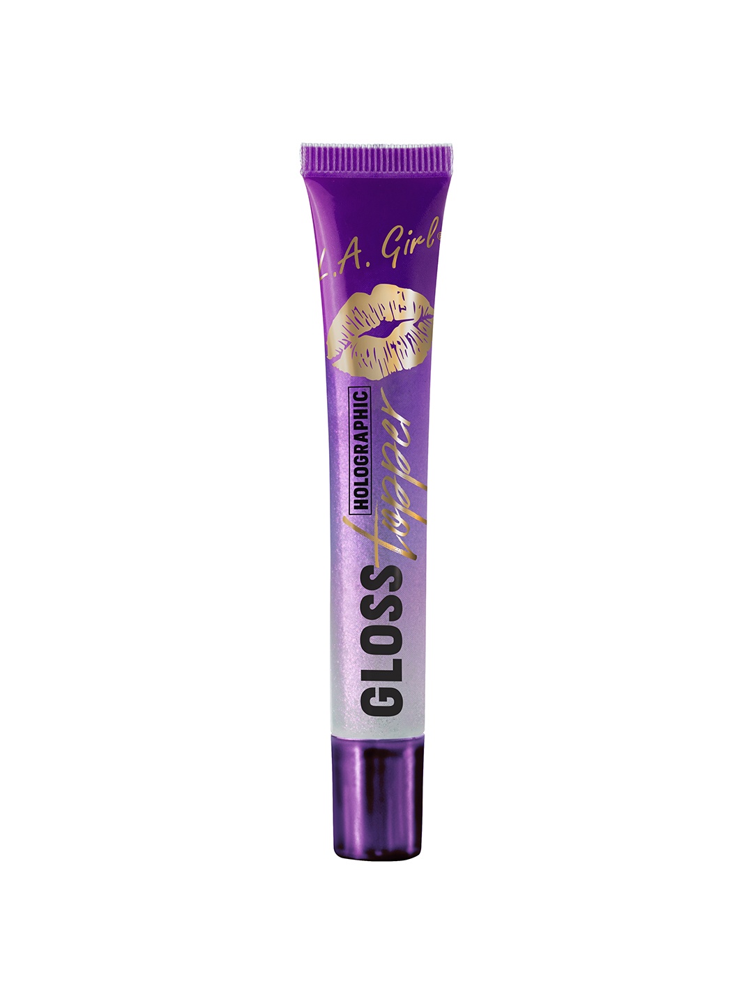 

L.A Girl GLG572 Flashing Opal Holographic Topper Lip Gloss 10 ml, Purple