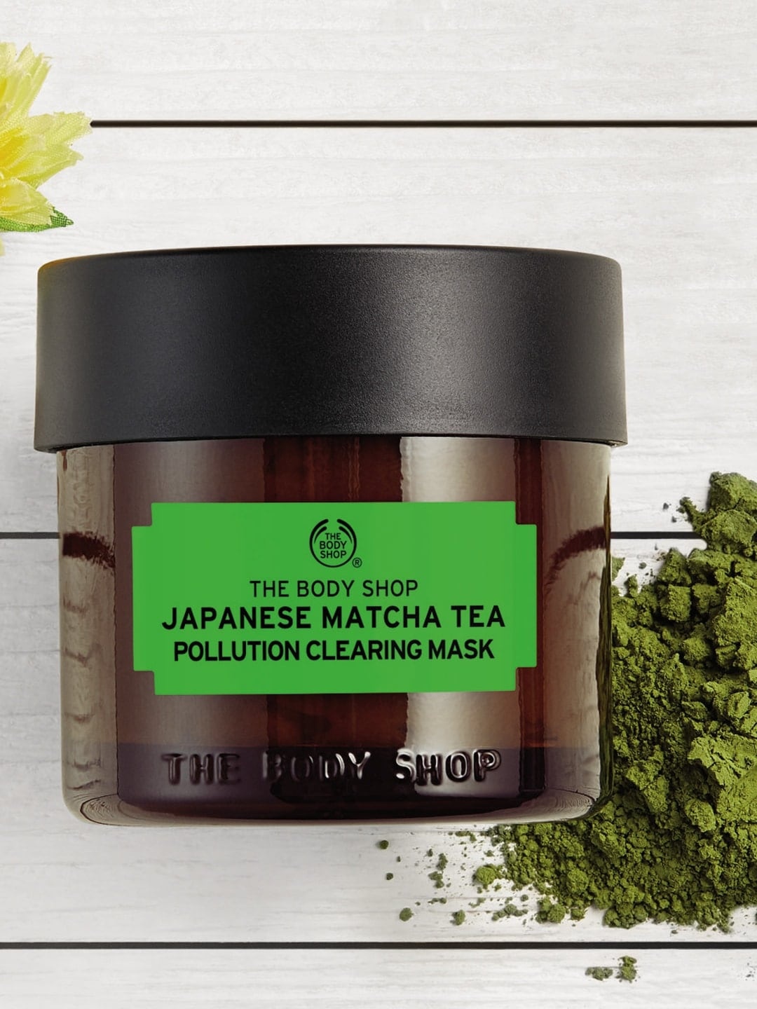 

THE BODY SHOP Japanese Matcha Tea Pollution Sustainable Clearing Mask 75 ml, Brown