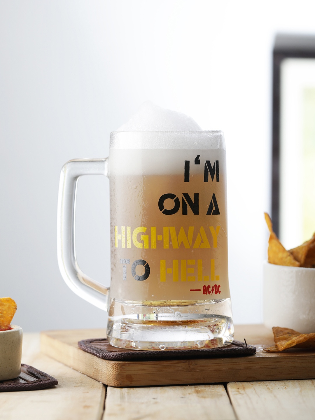 

EK DO DHAI Beerway Beer Mug 357 ml, Transparent