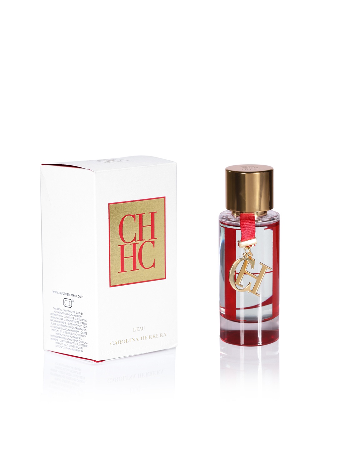 

Carolina Herrera Women CH L'Eau Eau de Toilette 50ML, White