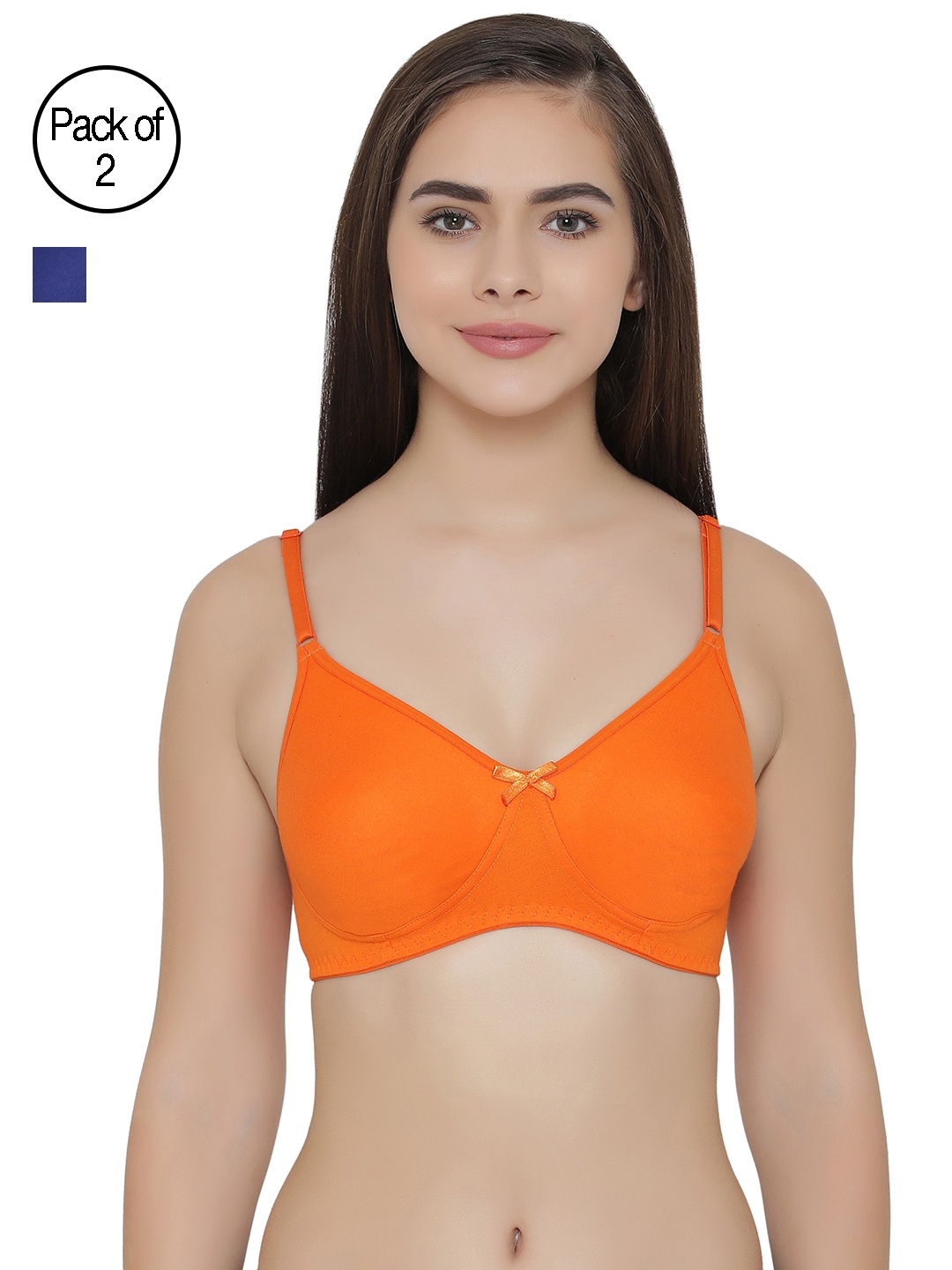 

Clovia Pack Of 2 Bra, Blue