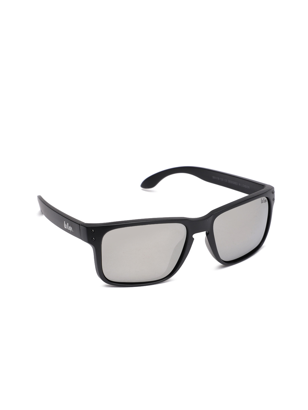 

Lee Cooper Unisex Rectangle Sunglasses LC9137, Black