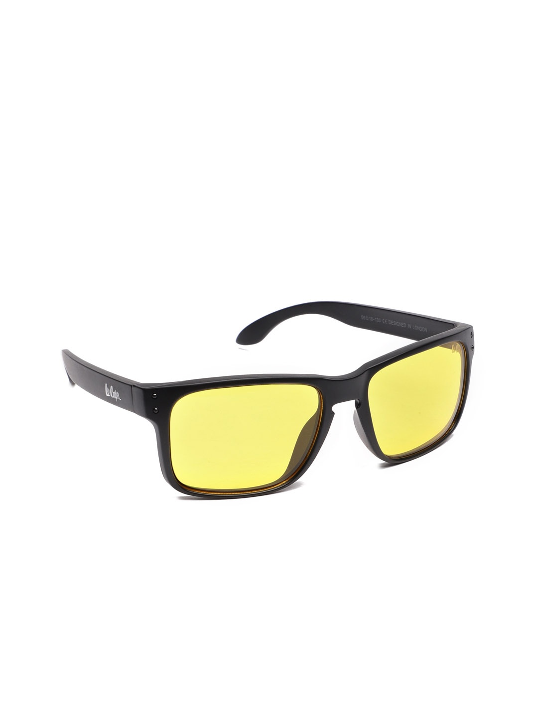 

Lee Cooper Unisex Square Sunglasses LC9138 BLKYLW, Yellow