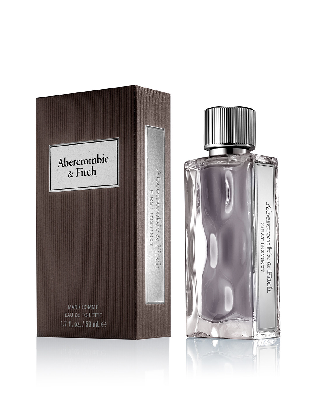 

ABERCROMBIE & FITCH Men First Instinct Eau de Toilette 50 ml, Grey