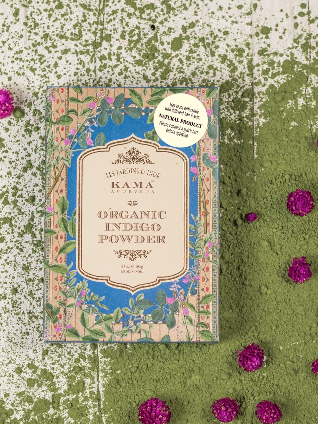 

KAMA AYURVEDA Unisex Organic Indigo Powder 100 g, Blue