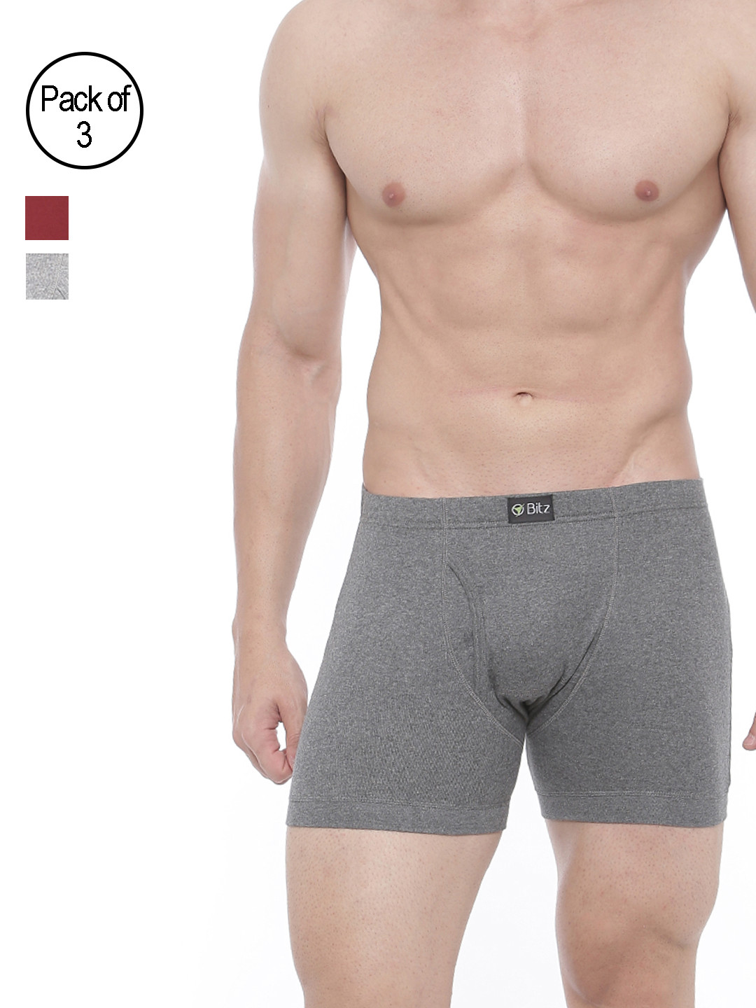 

Bitz Men Pack of 3 Assorted Briefs