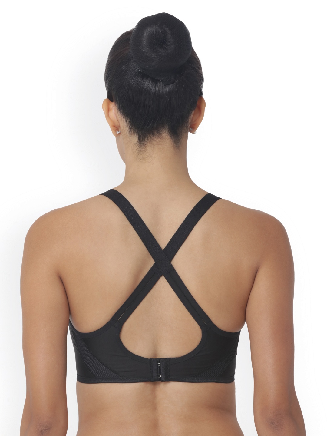 

Triumph Triaction Magic Motion Pro Magic-Wired Padded High Bounce Control Cross-Back Sports Bra, Black