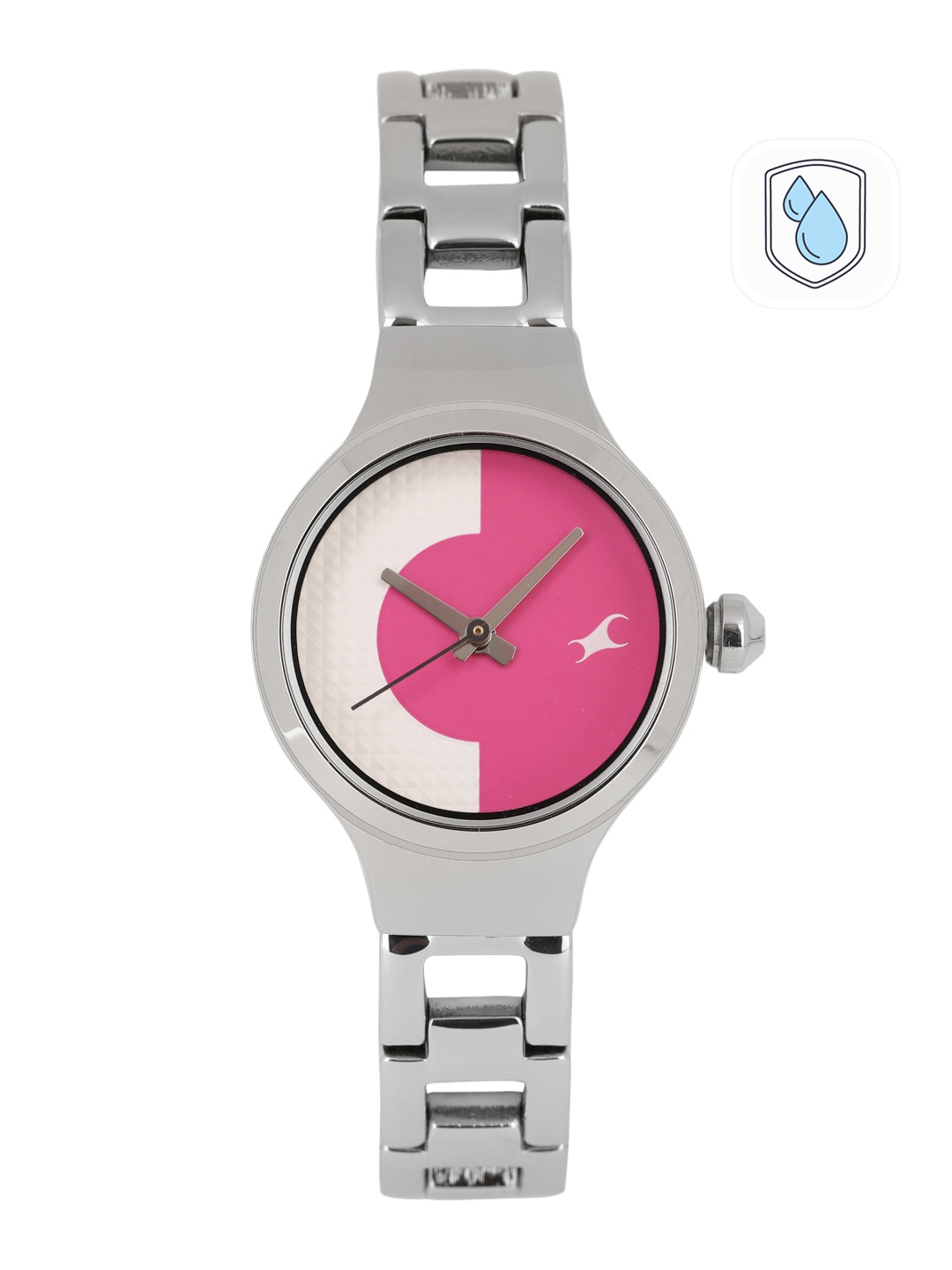 

Fastrack New 2 Women Pink Analogue watch NL6134SM02