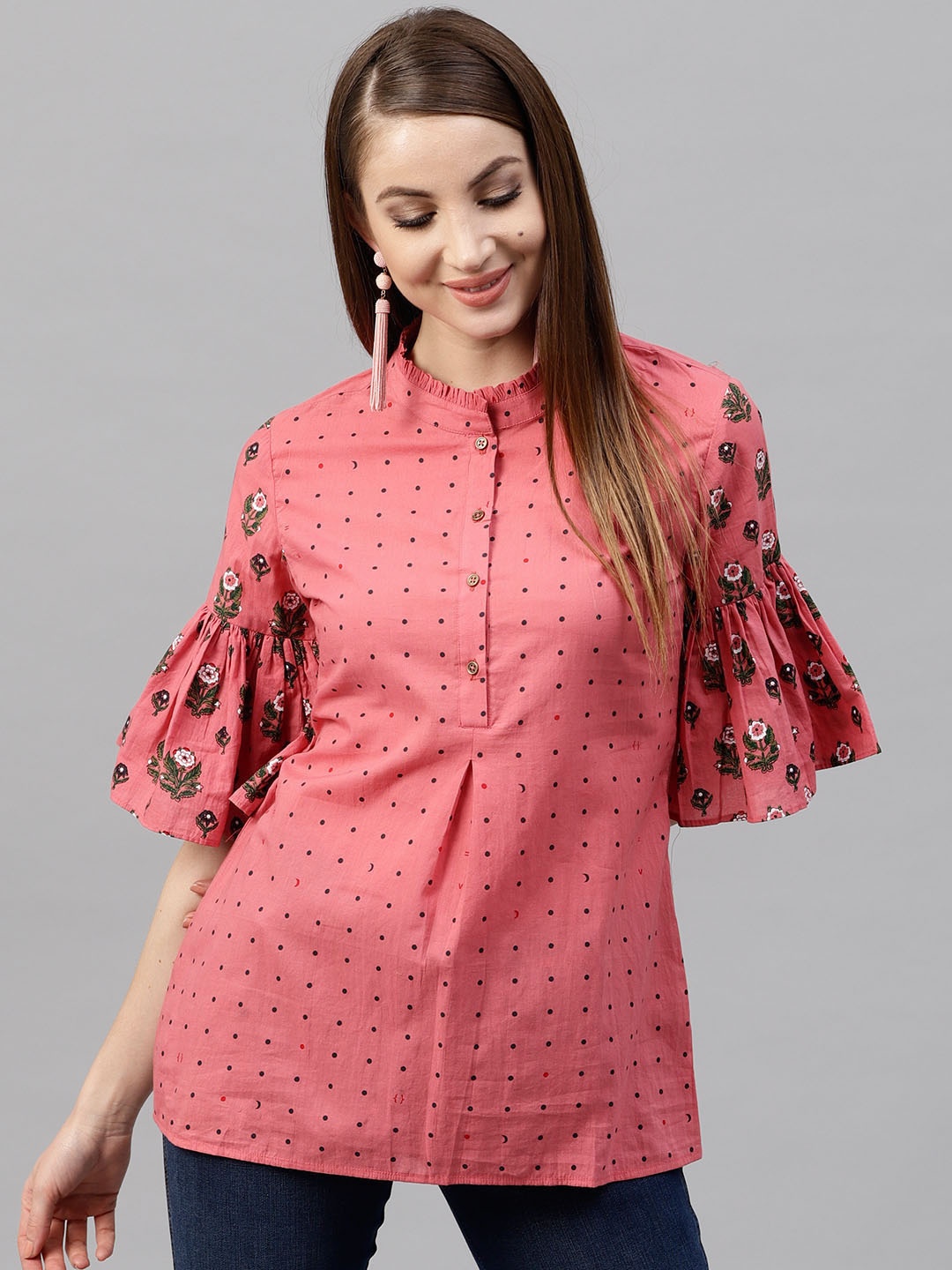 

AKS Pink Printed Tunic