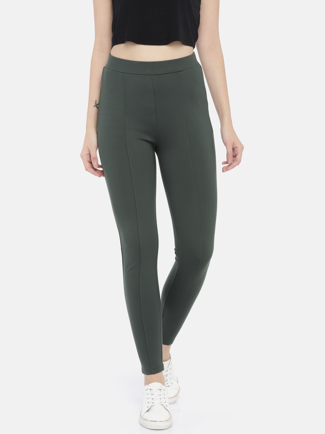 

CODE by Lifestyle Women Grey Treggings