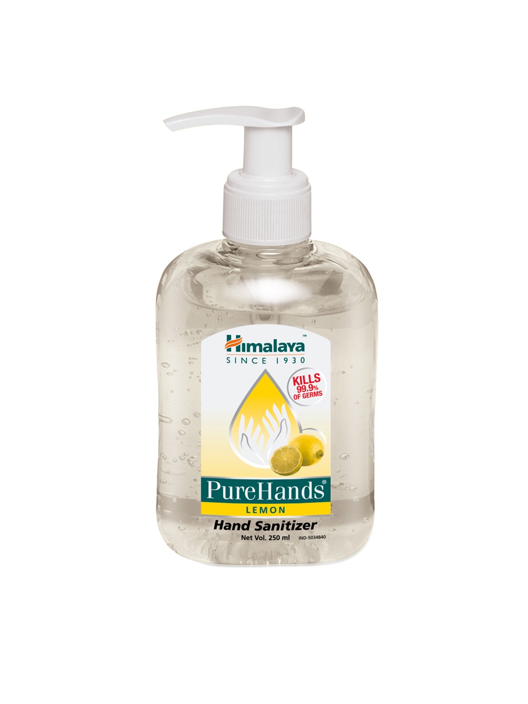 

Himalaya PureHands Lemon Hand Sanitizer 250ml, White