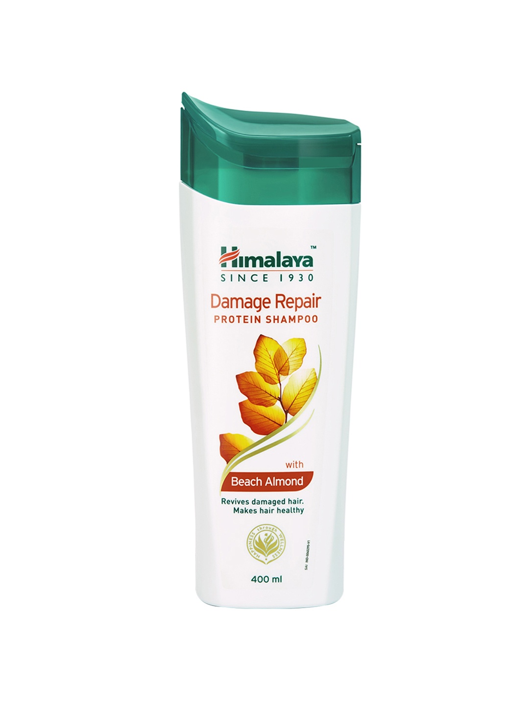 

Himalaya Damage Repair Protein Shampoo with Beach Almond 400 ml, White