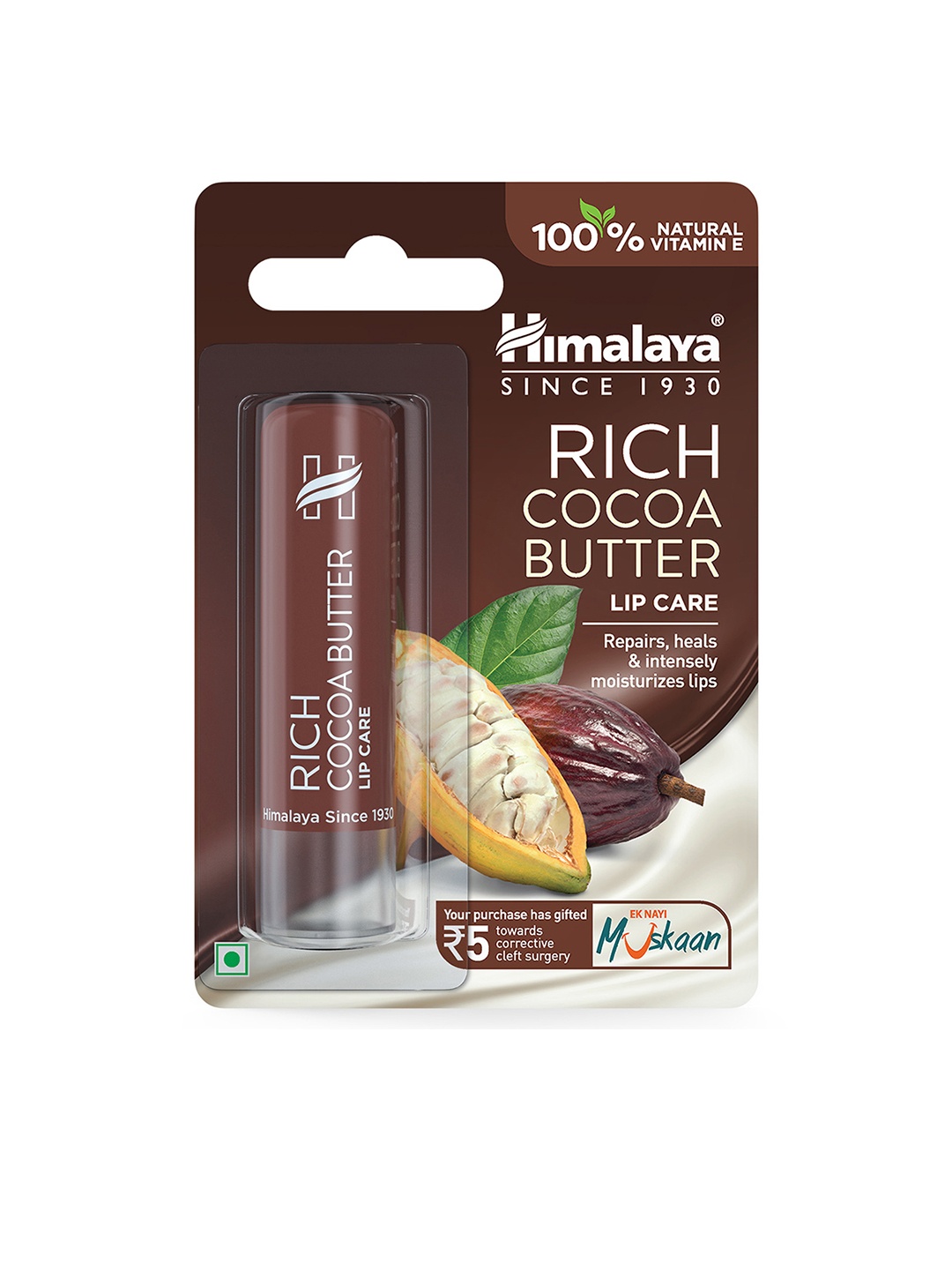 

Himalaya Rich Cocoa Butter Lip Care 4.5 g, Brown