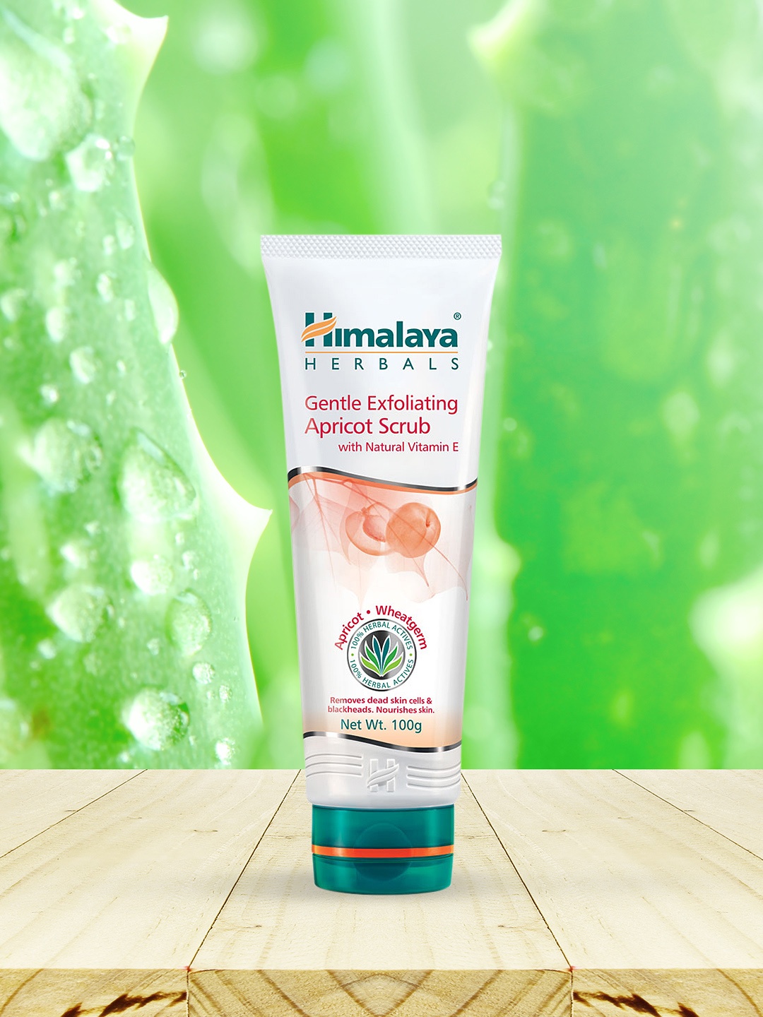 

Himalaya Gentle Exfoliating Apricot Scrub for Dry to Normal Skin 100 g, Cream