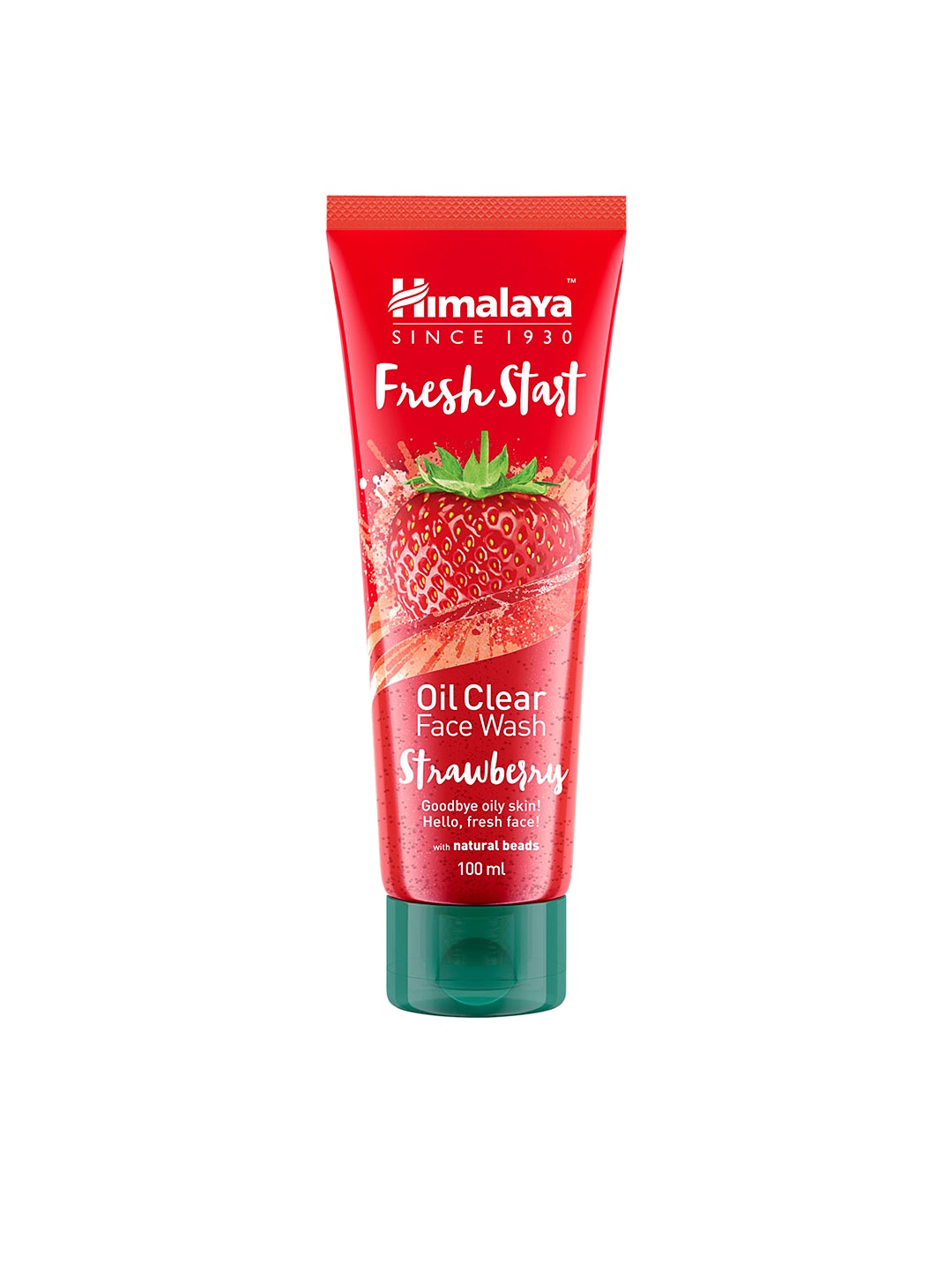 

Himalaya Fresh Start Oil Clear Strawberry Face Wash 100 ml, Red
