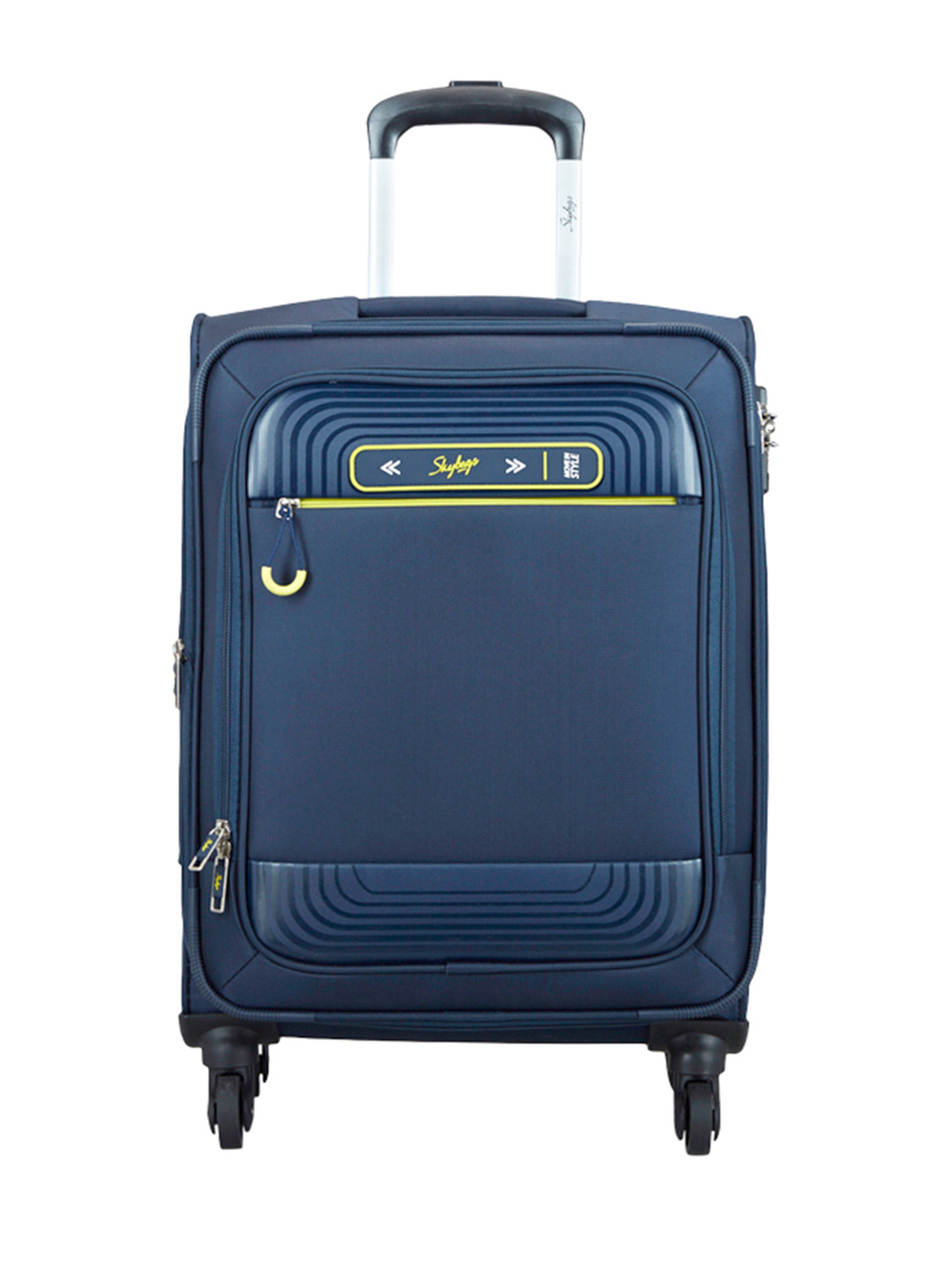 

Skybags Unisex Blue Solid QUARTZ Cabin Trolley Bag