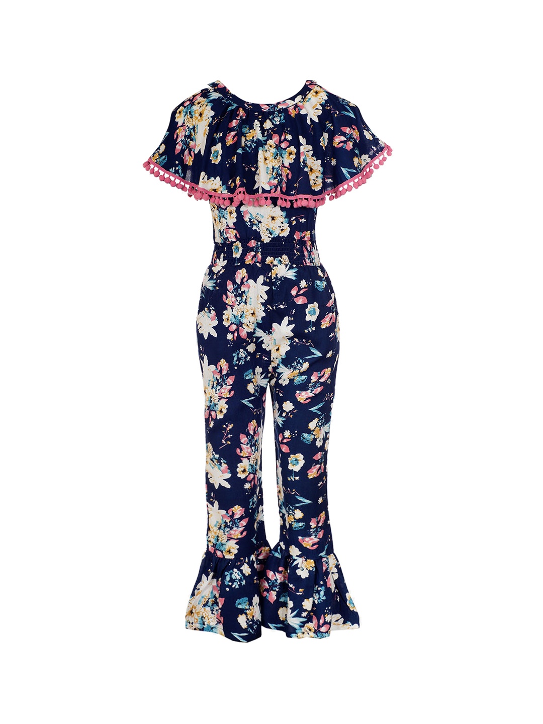 

Naughty Ninos Navy Blue Printed Basic Jumpsuit