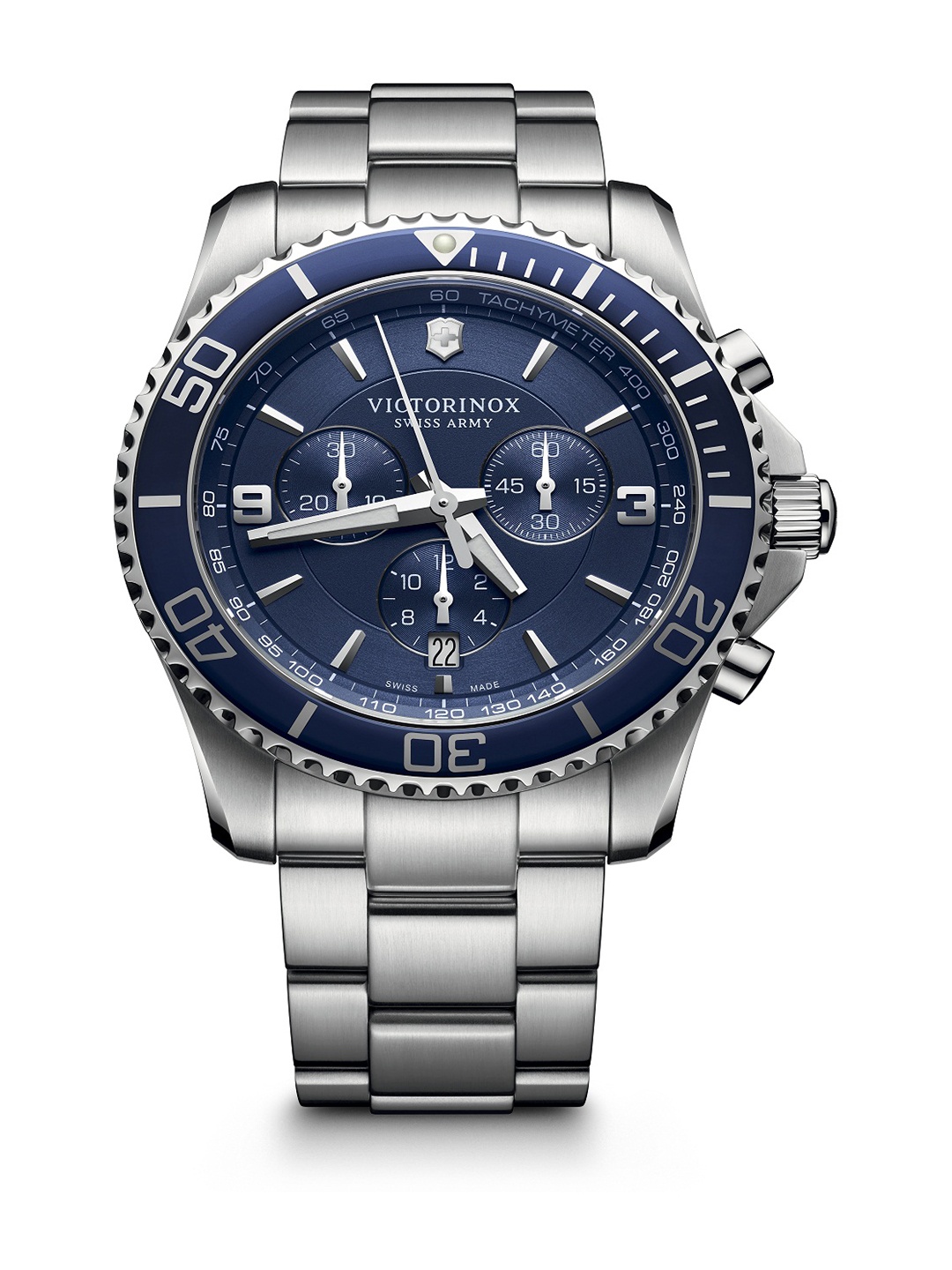 

Victorinox Men Blue Analogue Watch 241689