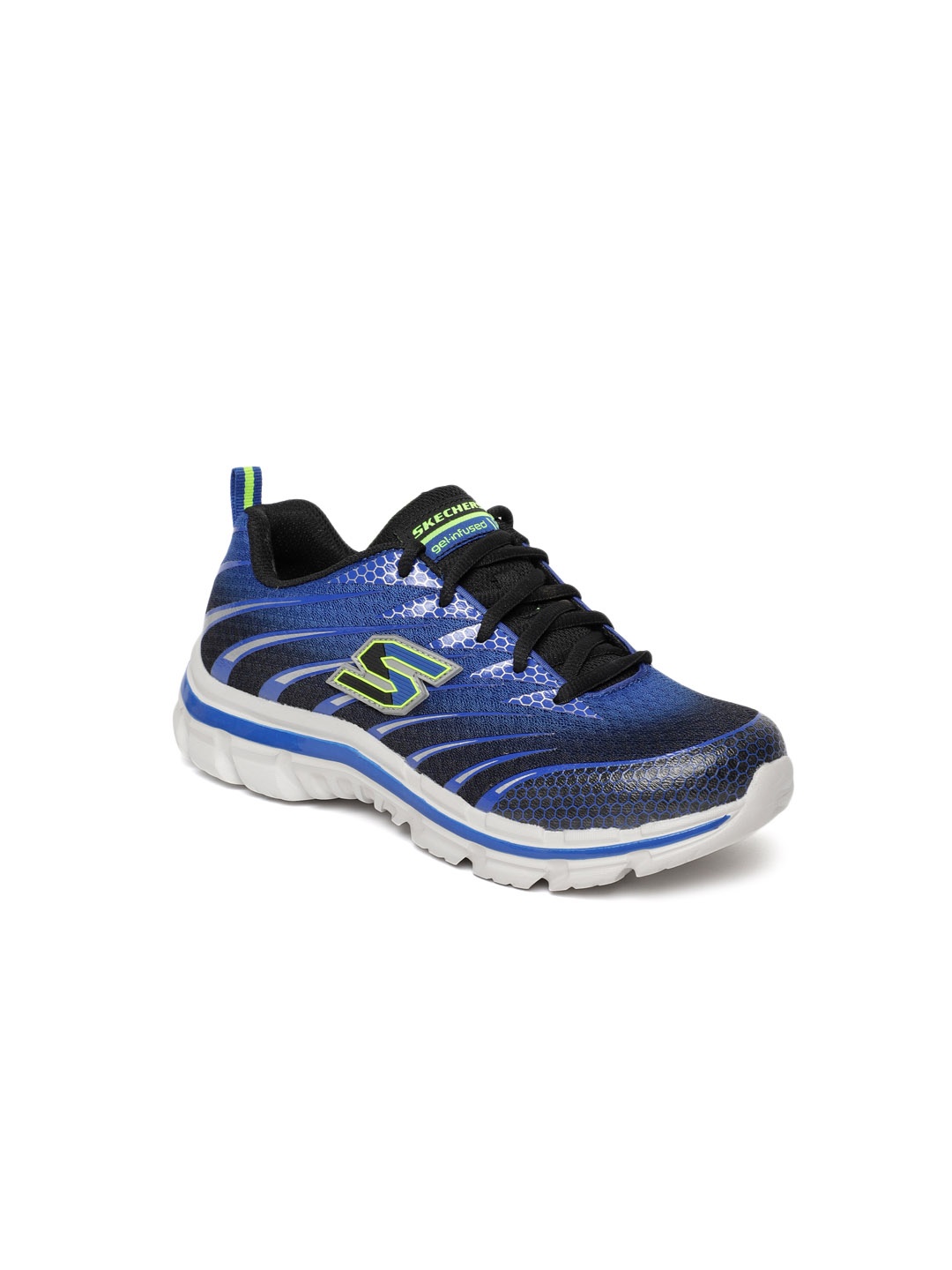 

Skechers Boys Blue Nitrate Training or Gym Shoes