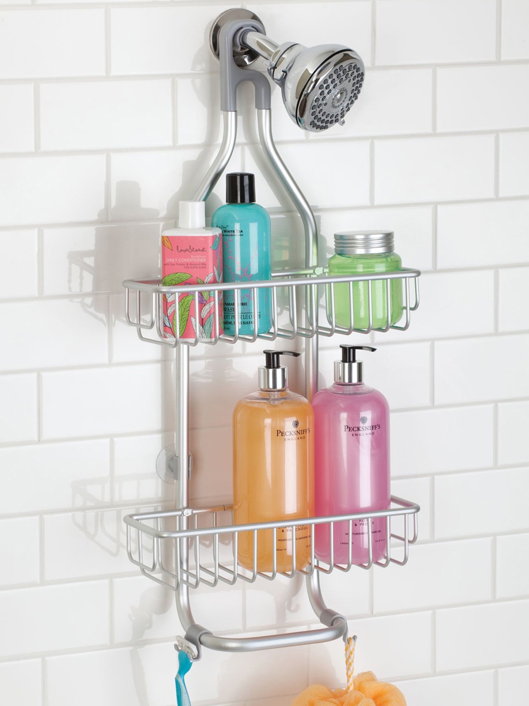 

INTERDESIGN Metallic Bathroom Caddy