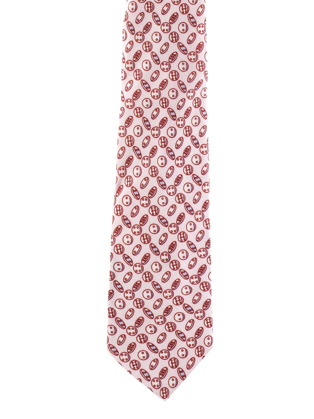

The Tie Hub Pink Cookies Printed Skinny Tie