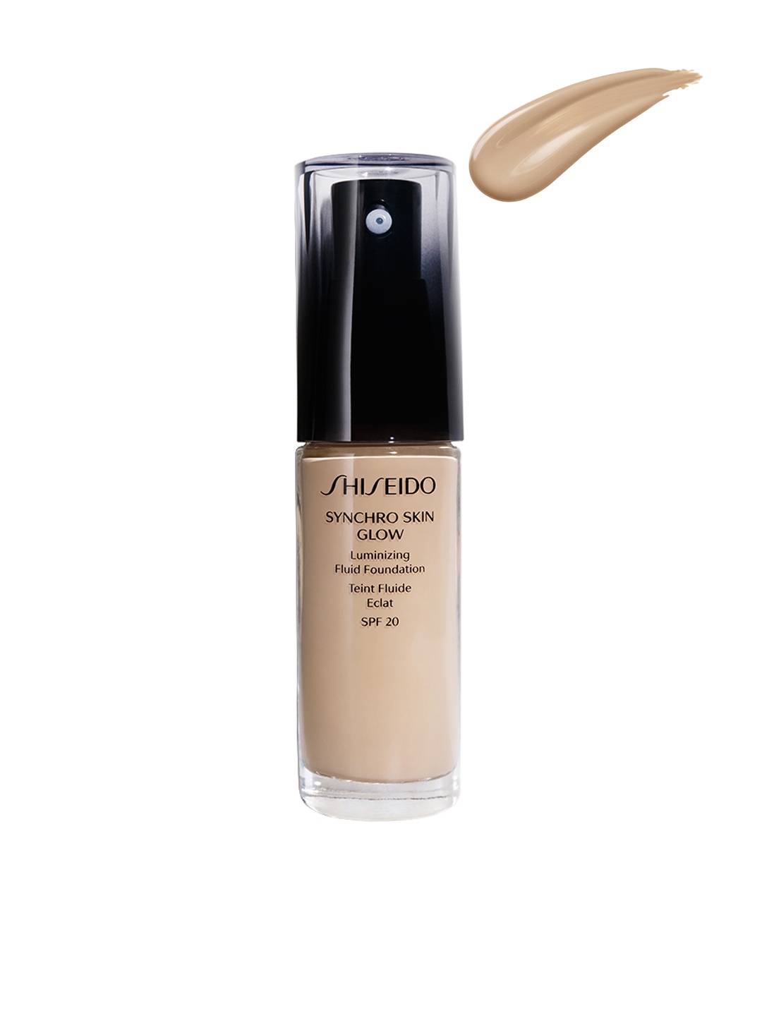 

SHISEIDO Women Neutral 3 Synchro Skin Glow Luminizing Fluid Foundation 30ml, Nude