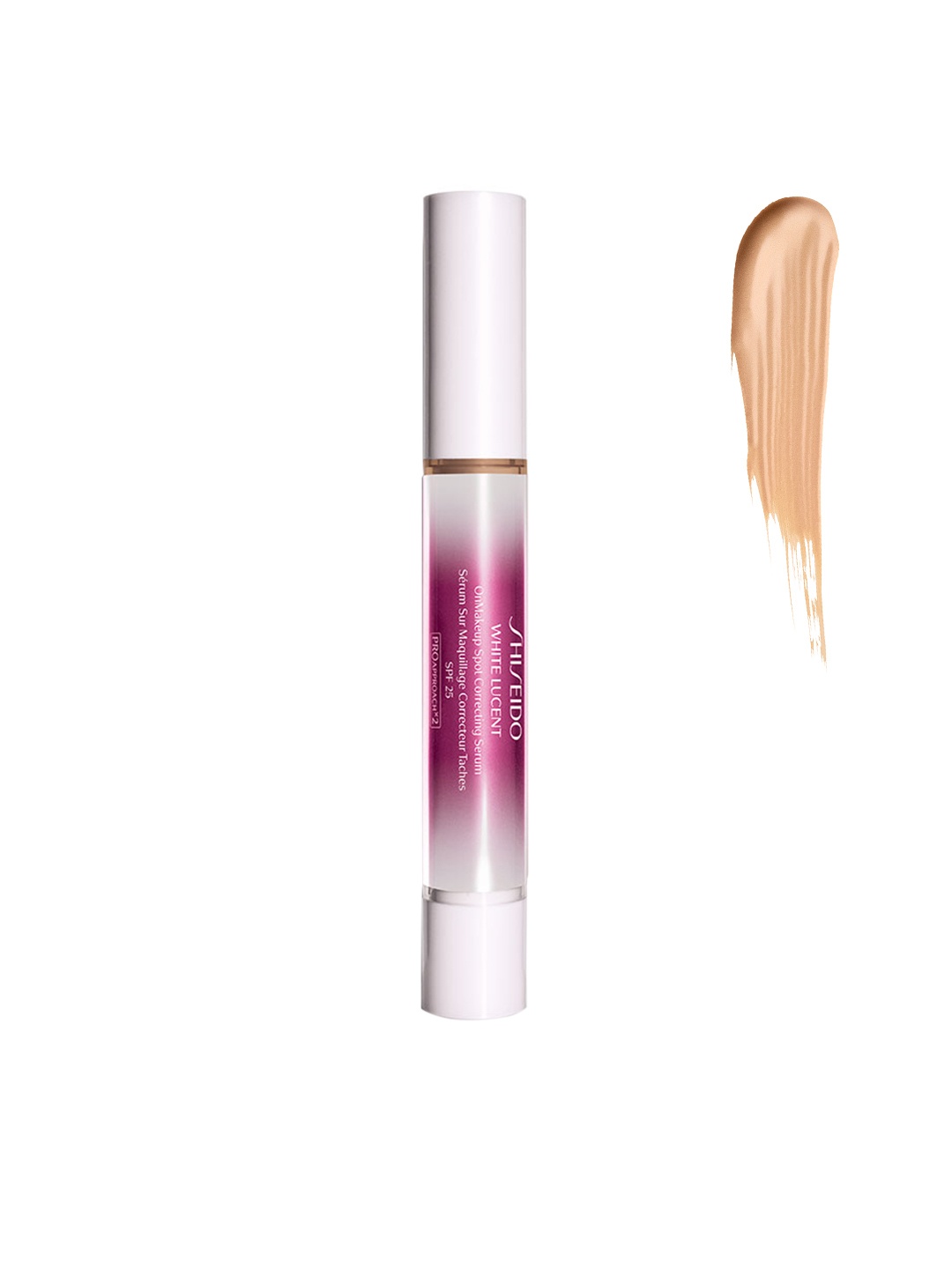 

SHISEIDO White Lucent SPF 15- Natural On Makeup Spot correcting Serum 4 ml, Nude