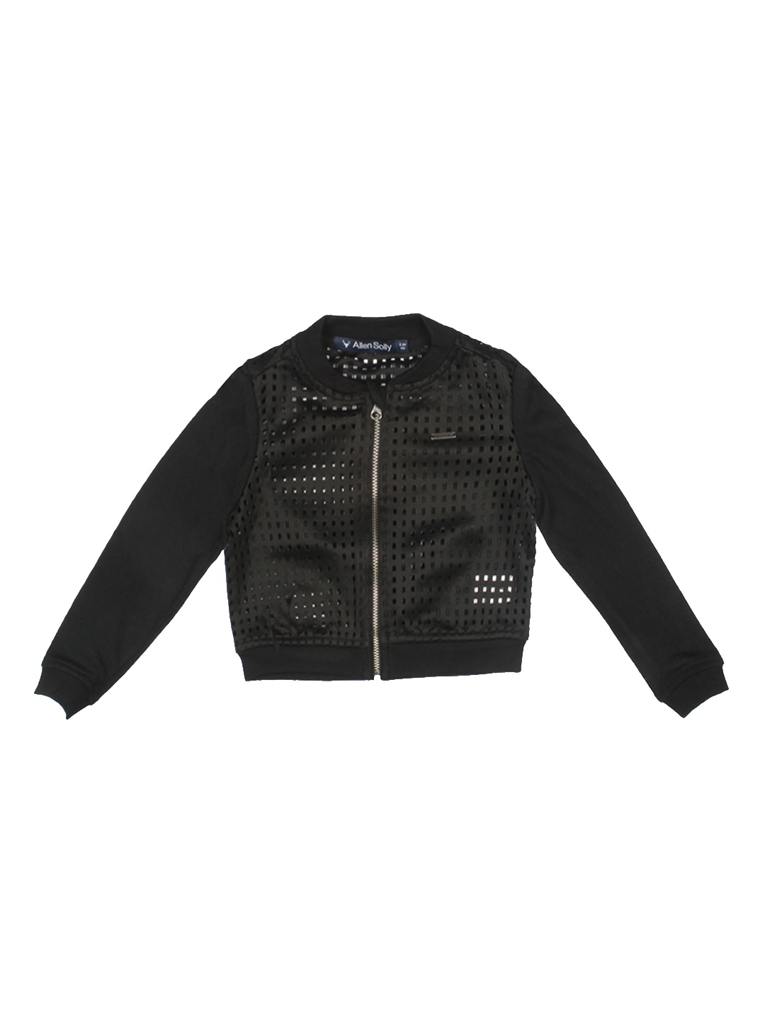 

Allen Solly Junior Girls Black Cut-Out Bomber