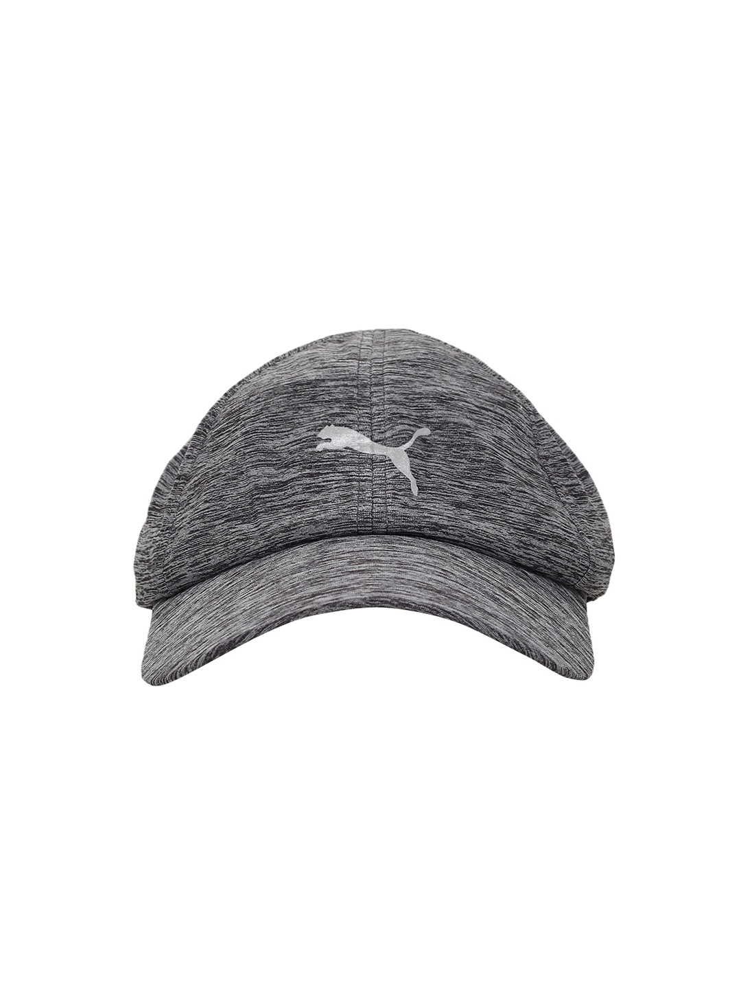 

Puma Unisex Grey Solid Stretchfit Visor Cap