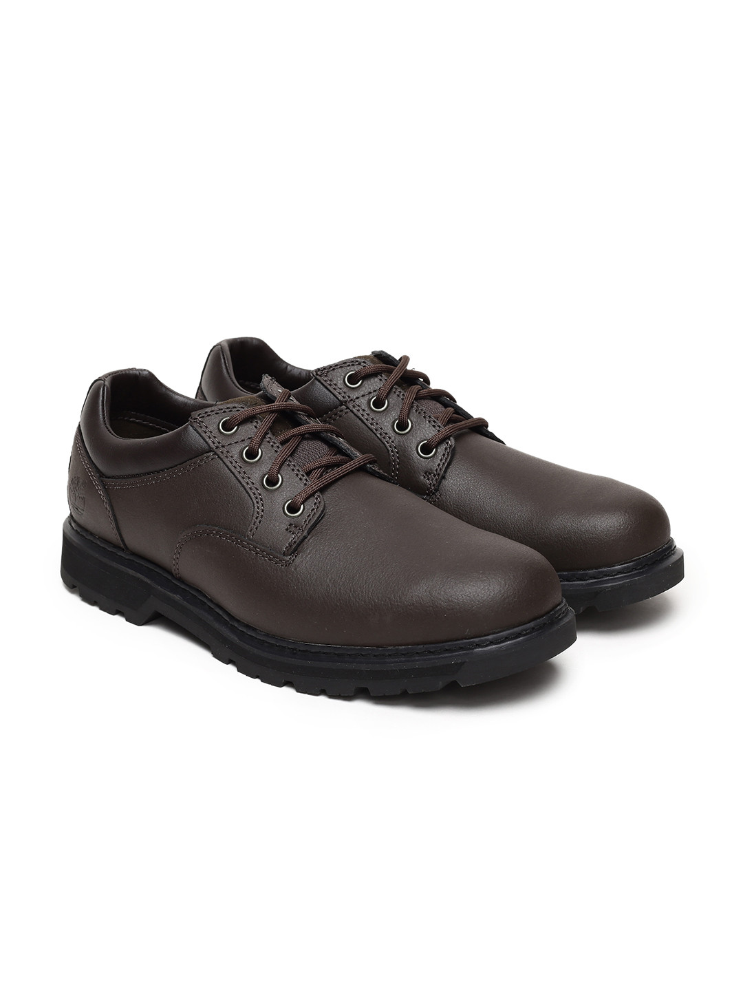 

Timberland Men Brown WOODMONT OX Leather Derbys