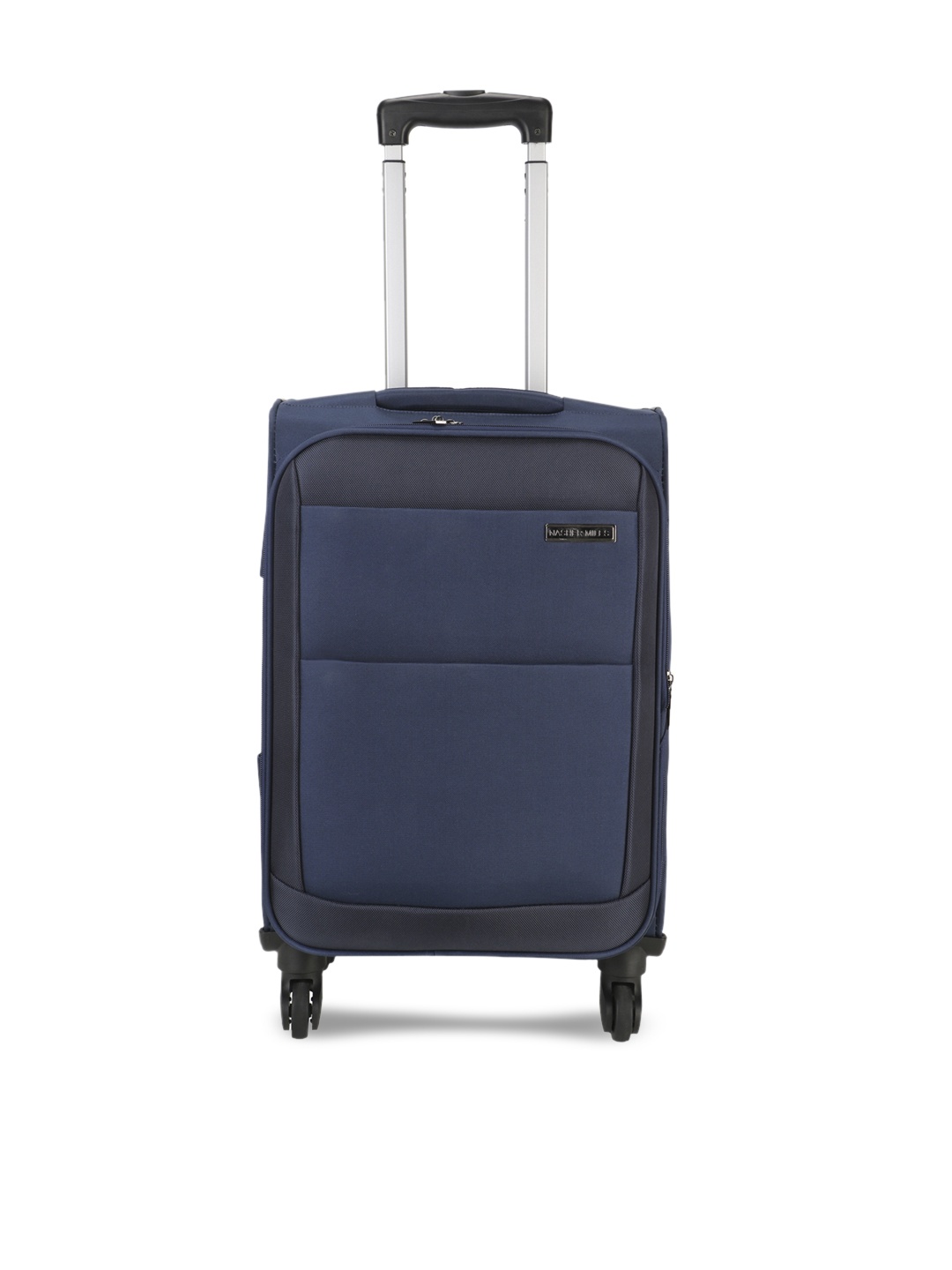 

Nasher Miles Unisex Navy Blue Medium Trolley Bag