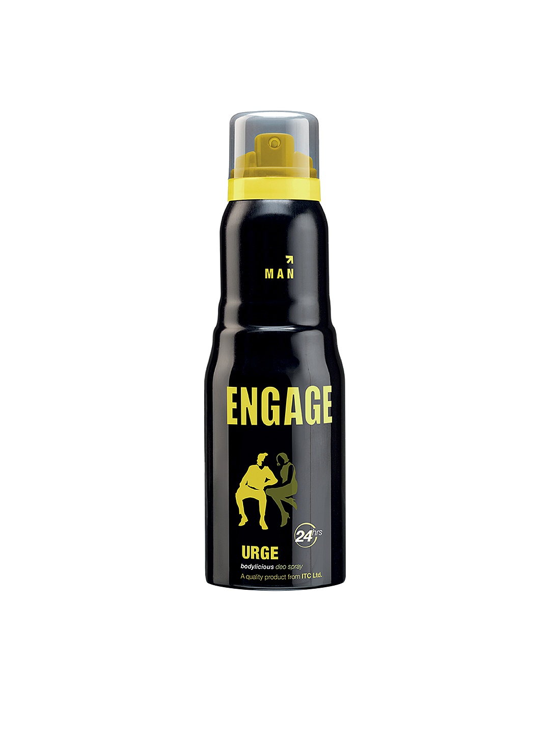 

Engage Men Urge Bodylicious Deodorant Spray 150 ml, Black