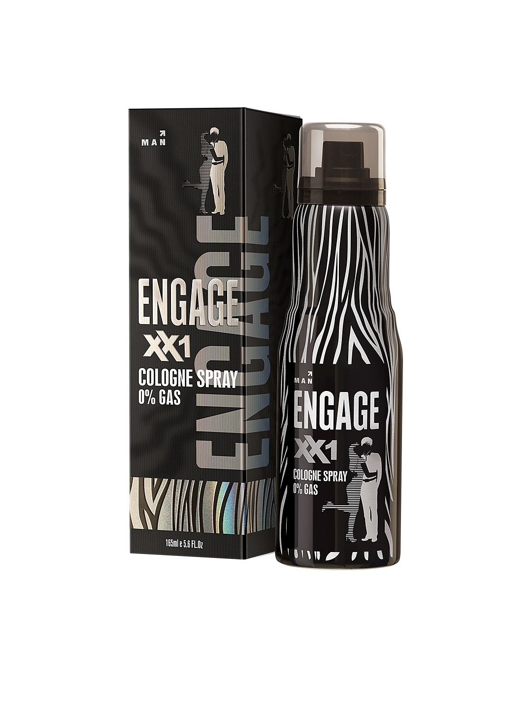 

Engage Men XX1 Deodorant Cologne Spray 135 ml, Black