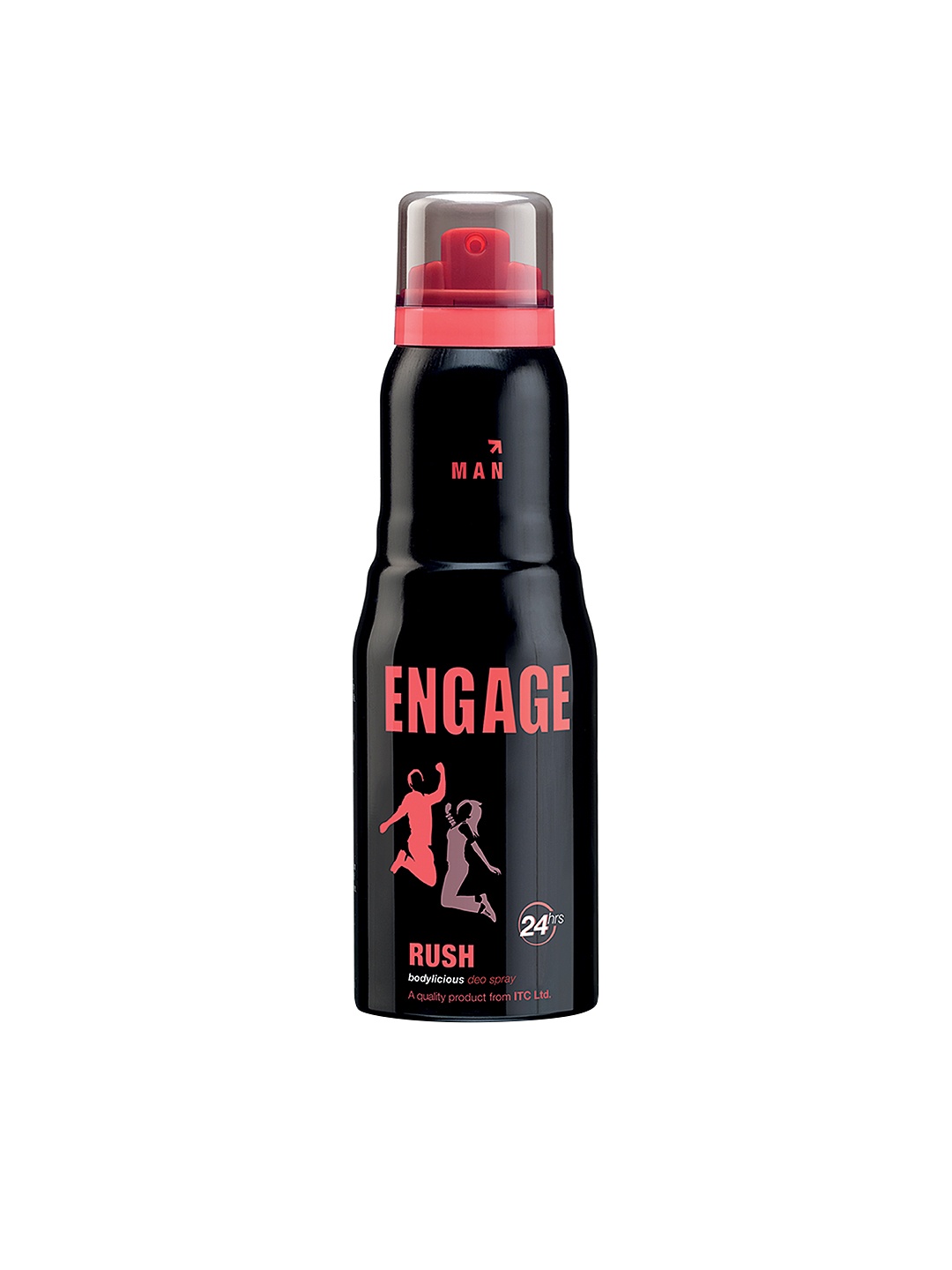 

Engage Men Rush Bodylicious Deodorant Spray 150 ml, Black