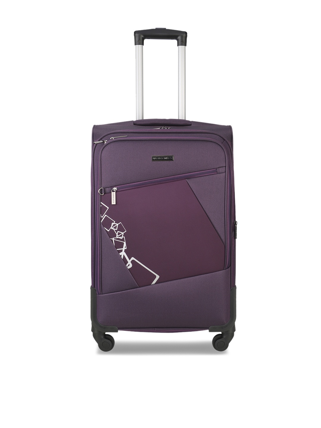 

Nasher Miles Unisex Purple Cabin Trolley Bag