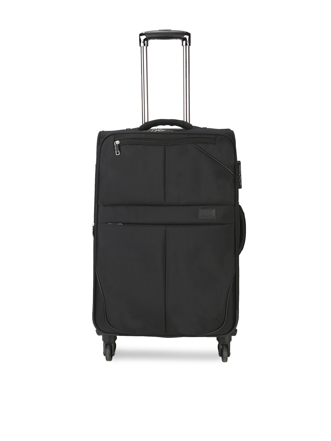 

Nasher Miles Unisex Black Large Trolley Bag