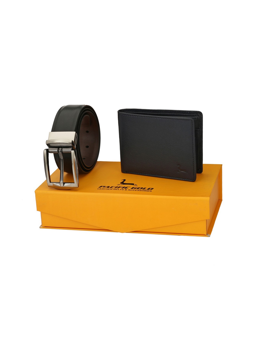 

Pacific Gold Men Blue & Black Accessory Gift Set