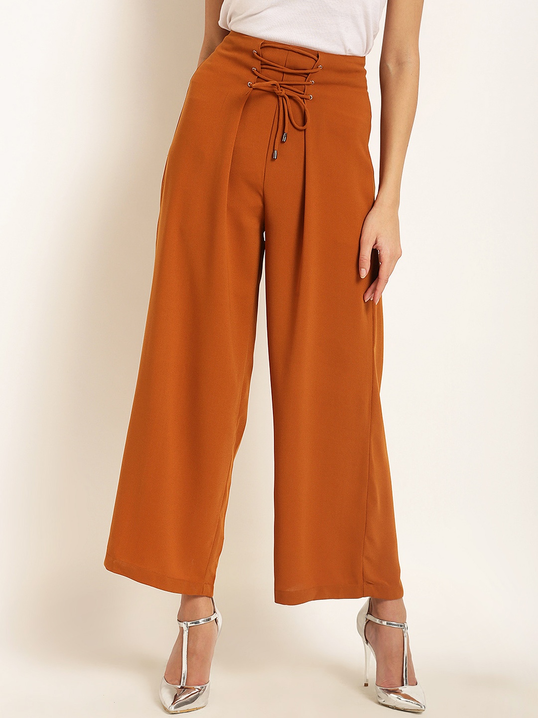 

RARE Women Mustard Yellow Original Parallel Trousers