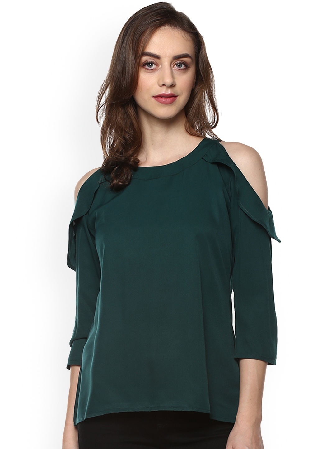 

Mayra Women Green Solid Top