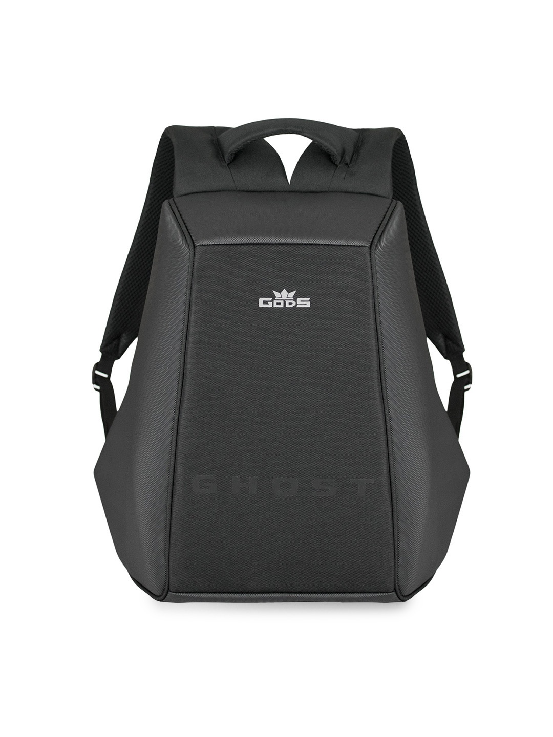 

GODS Unisex Black Minimalist Anti Theft Laptop Backpack