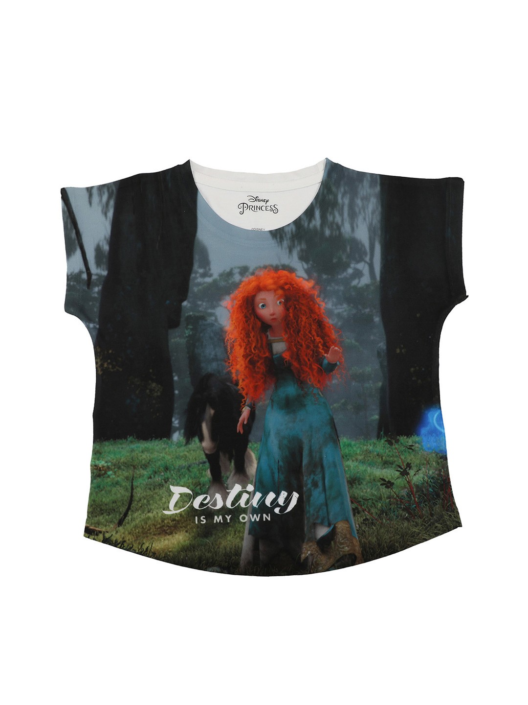 

Disney by Wear Your Mind Girls Multicoloured Printed Top, Multi