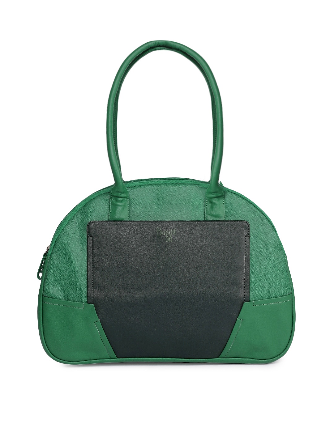 

Baggit Women Green & Navy Flabbit Y G Andrew Ultra Colourblocked Shoulder Bag