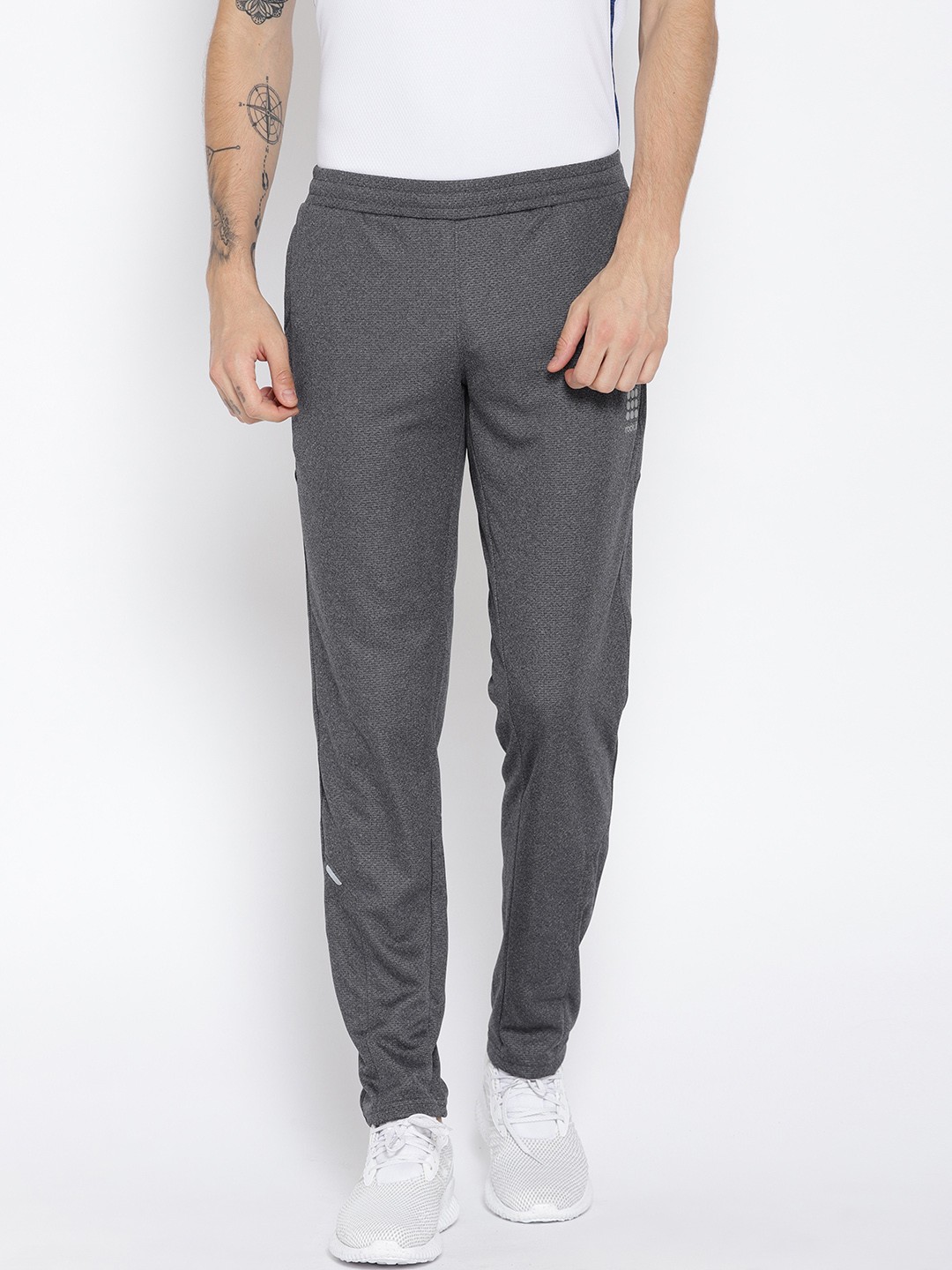 

rock.it Charcoal Grey Solid Track Pants