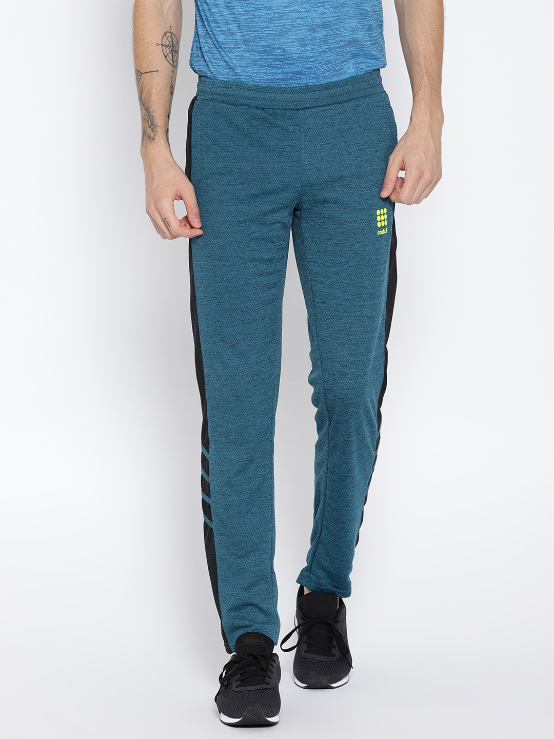 

rock.it Men Blue Solid Track Pants