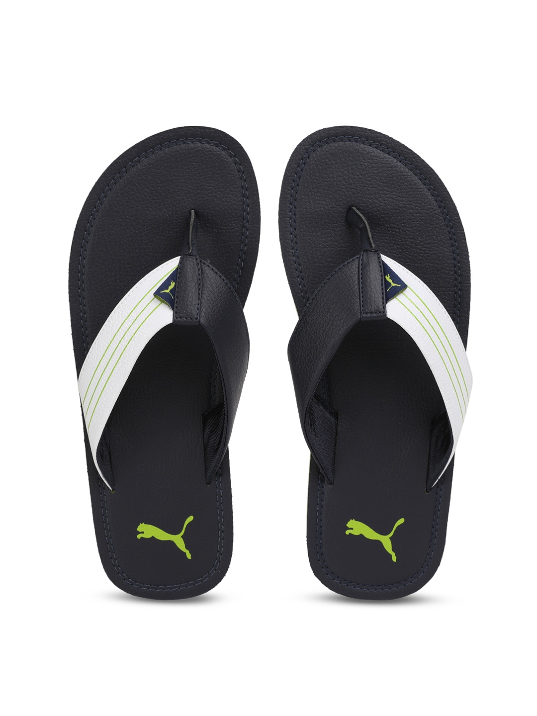 

Puma Men Black Solid Thong Flip-Flops