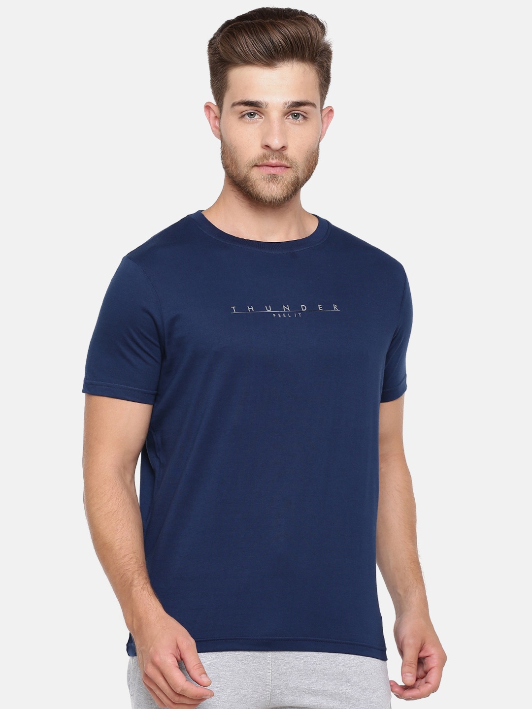 

Bareblow Men Blue Lounge T-shirt BBTS06S