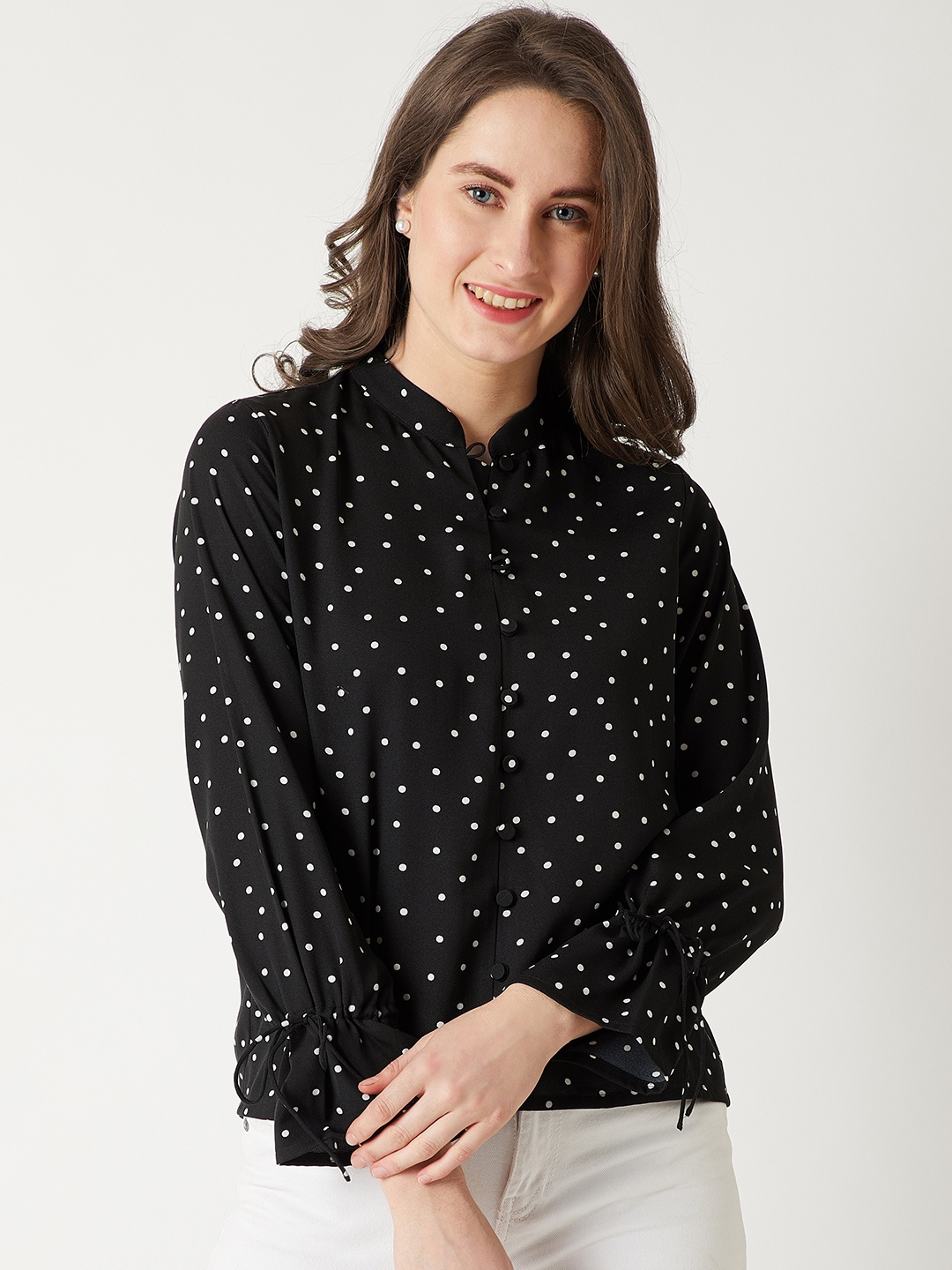 

Miss Chase Women Black Printed Top