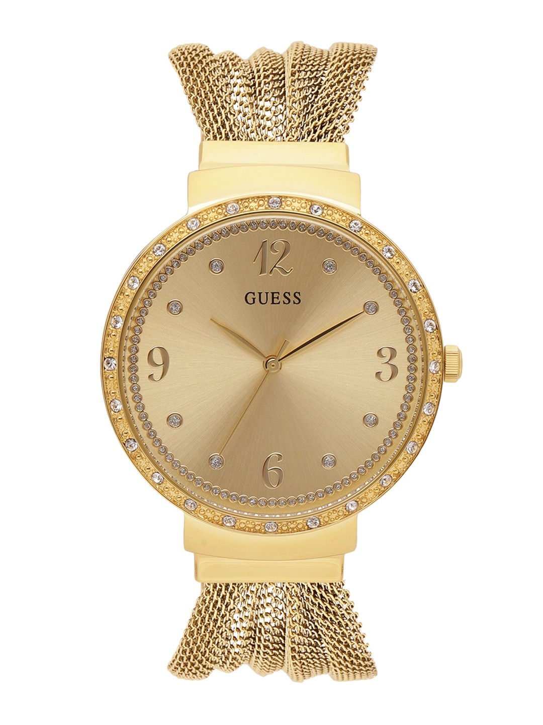 

GUESS Women Gold-Toned Analogue Watch W1083L2